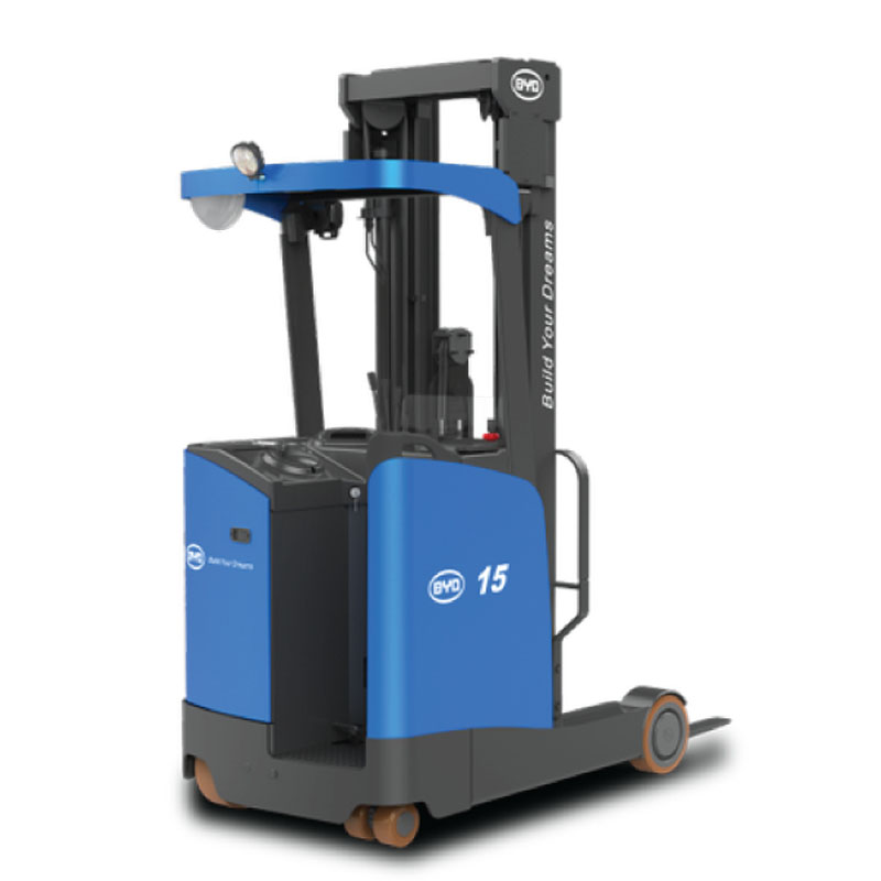 stand up reach truck